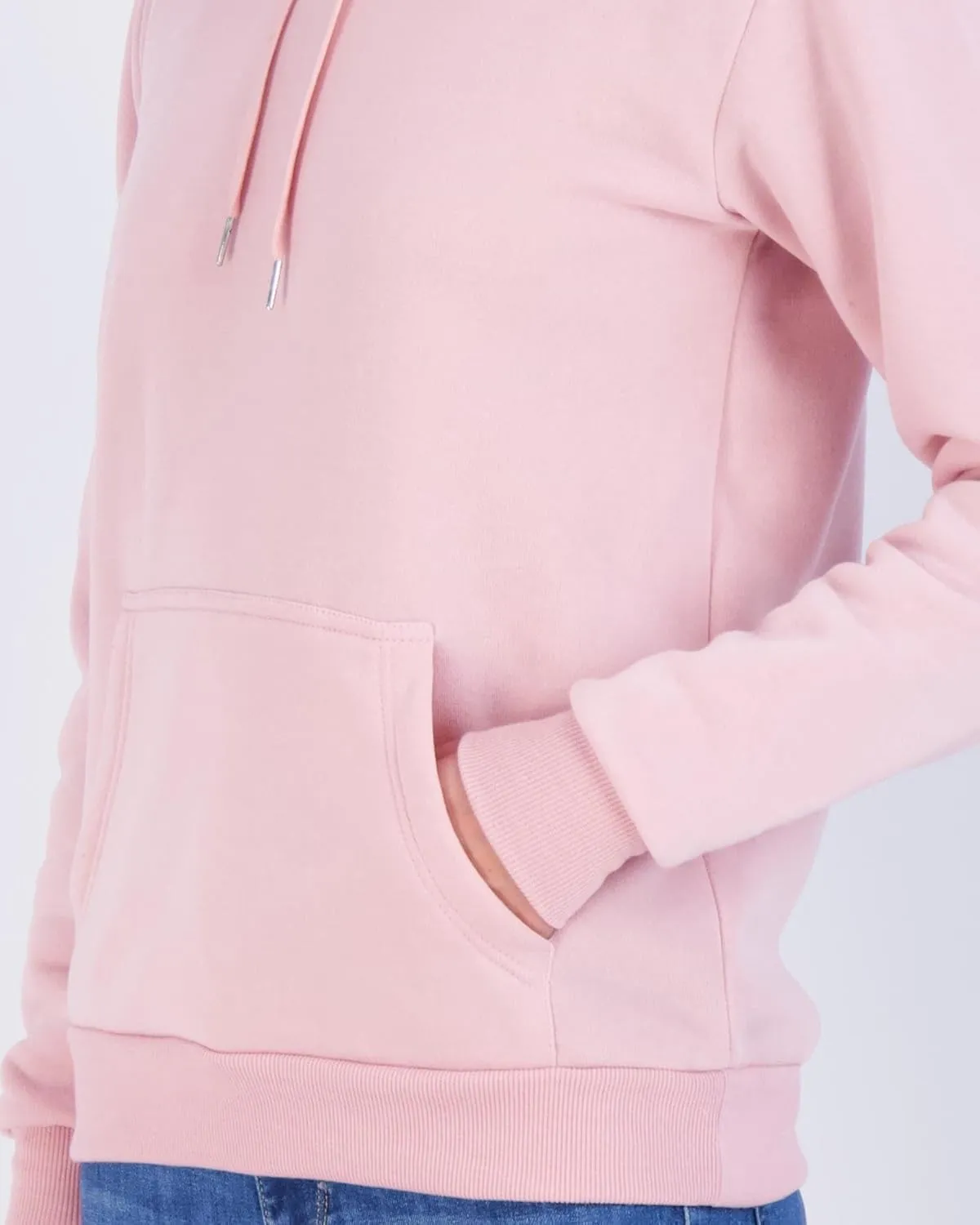 Real Essentials 3 Pack: Women's Fleece Long-Sleeve Pullover Hoodie Active Sweatshirt Kangaroo Pocket - (Available In Plus)