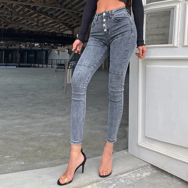 Table For Two High Waist Skinny Jeans