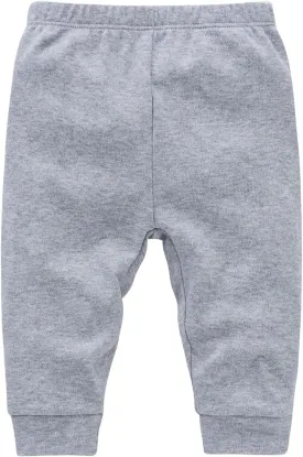 Toddler Pull On Joggers Plain Sweatpants Elastic Waist ounge Pants for Baby Boys Girls Relaxed Fit Jogger Sweatpants