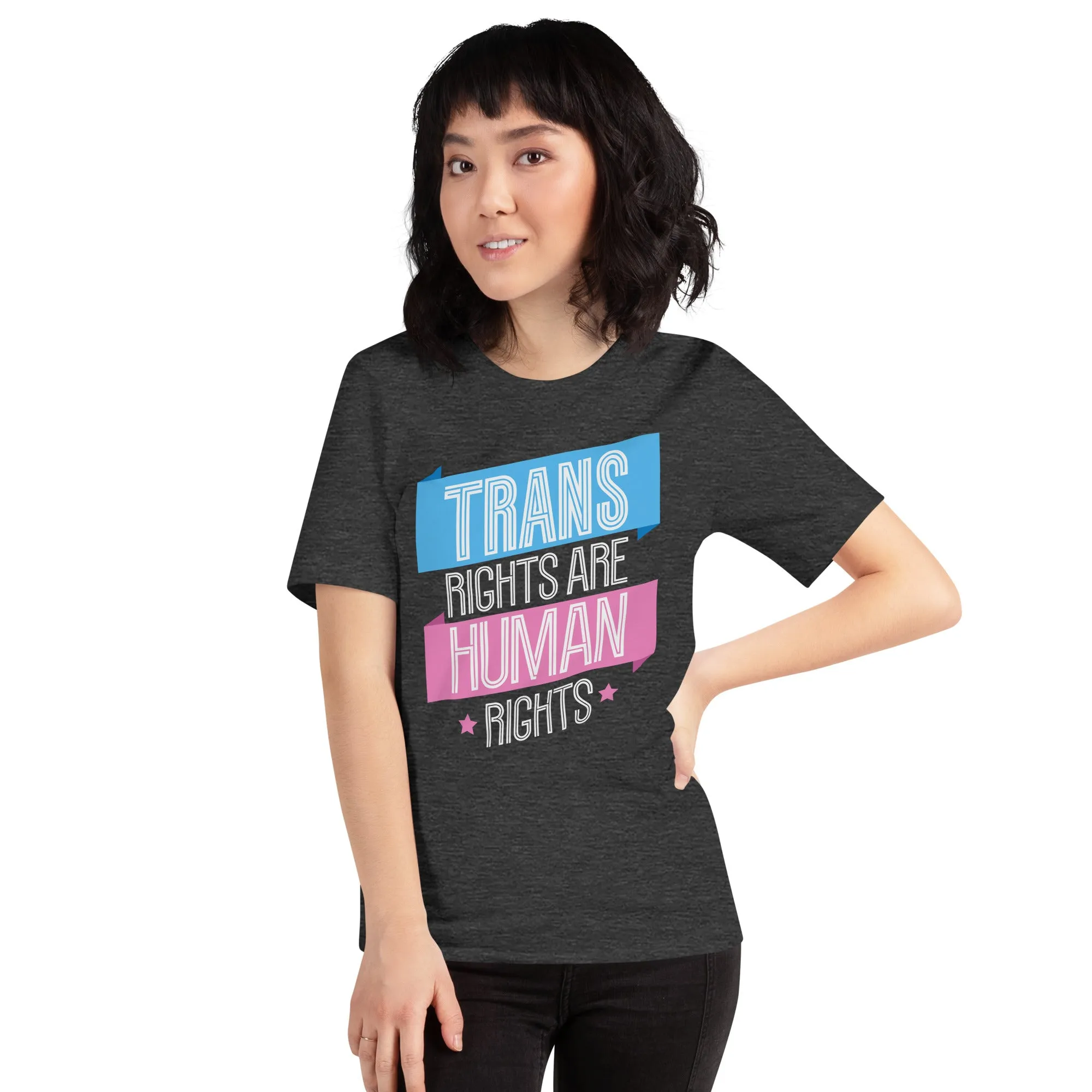 Trans Rights Are Human Rights Banner T-shirt