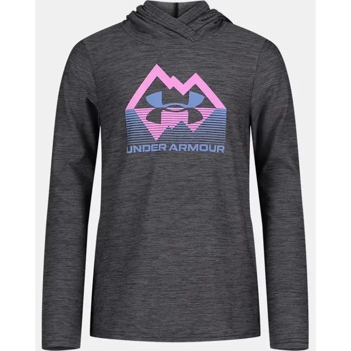 UA Stature Hoodie Pitch Gray