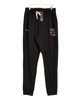 Vanquish Black Tsp Interlock Tapered Sweatpants UK L
