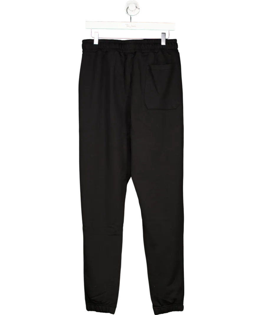 Vanquish Black Tsp Interlock Tapered Sweatpants UK L