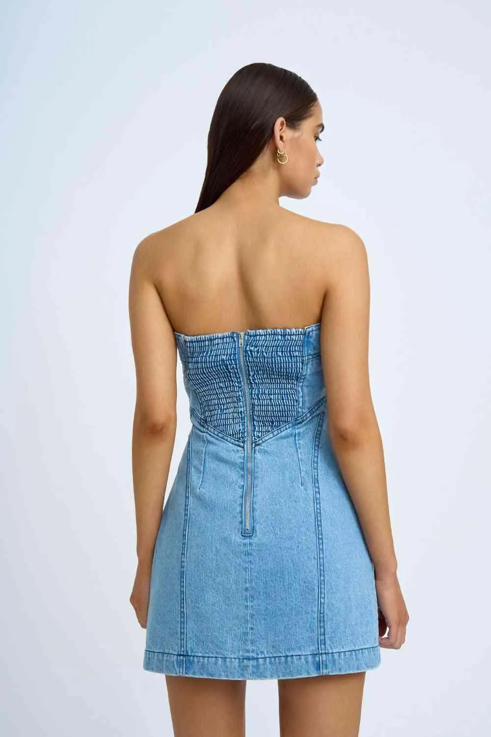 Vivienne Denim Mini Dress