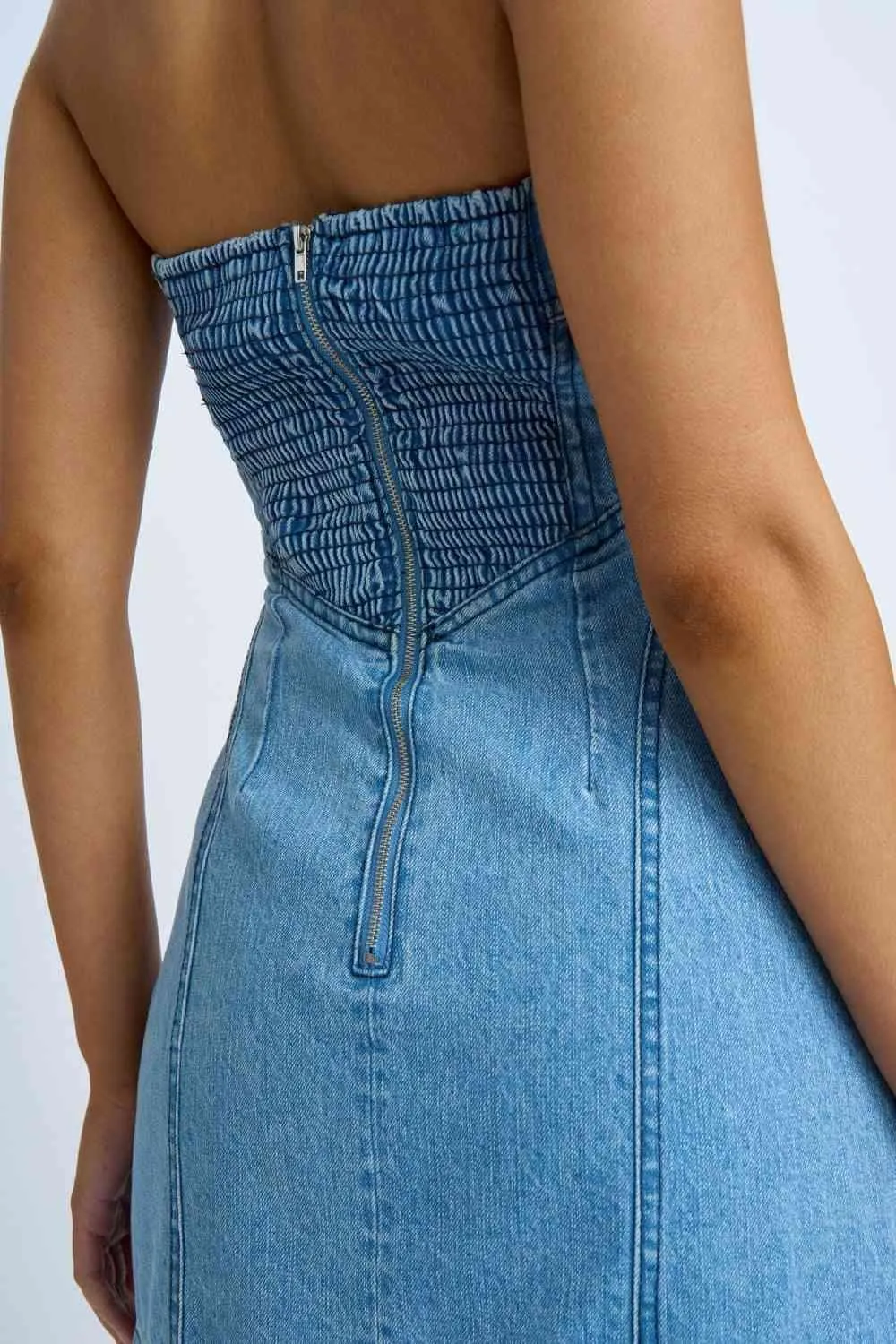 Vivienne Denim Mini Dress