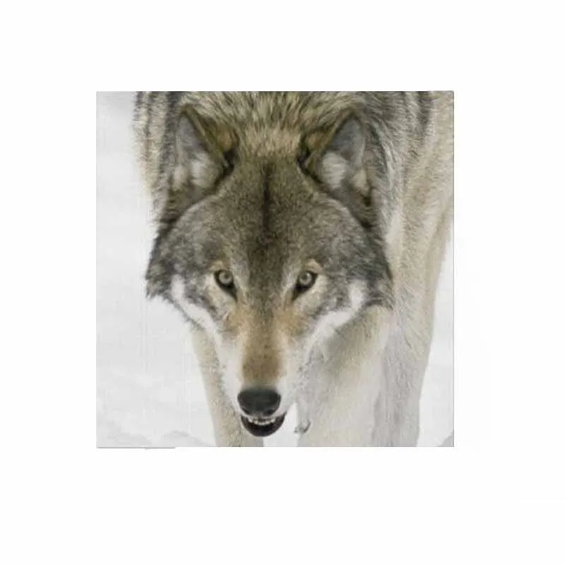 Wolf Face Wall Art Hanging